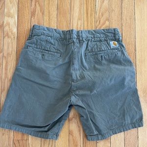 EUC Carhartt WIP Shorts - 32” waist, 7” inseam - Gray